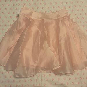 Selkie Blush Satin paper doll skirt (only)